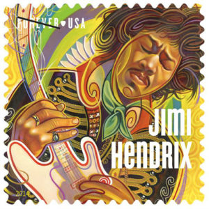 Jimi Hendrix Forever Stamp
