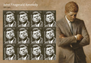 JFK Forever Stamp Pane