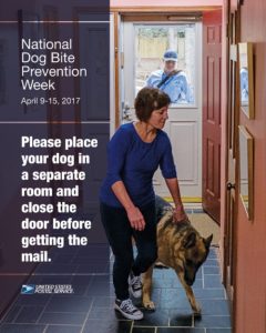 Dog Bite Prevention Week-USPS