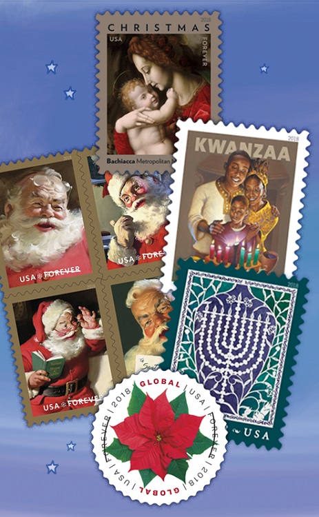 Poinsettia global forever stamp to be issued on a Sunday