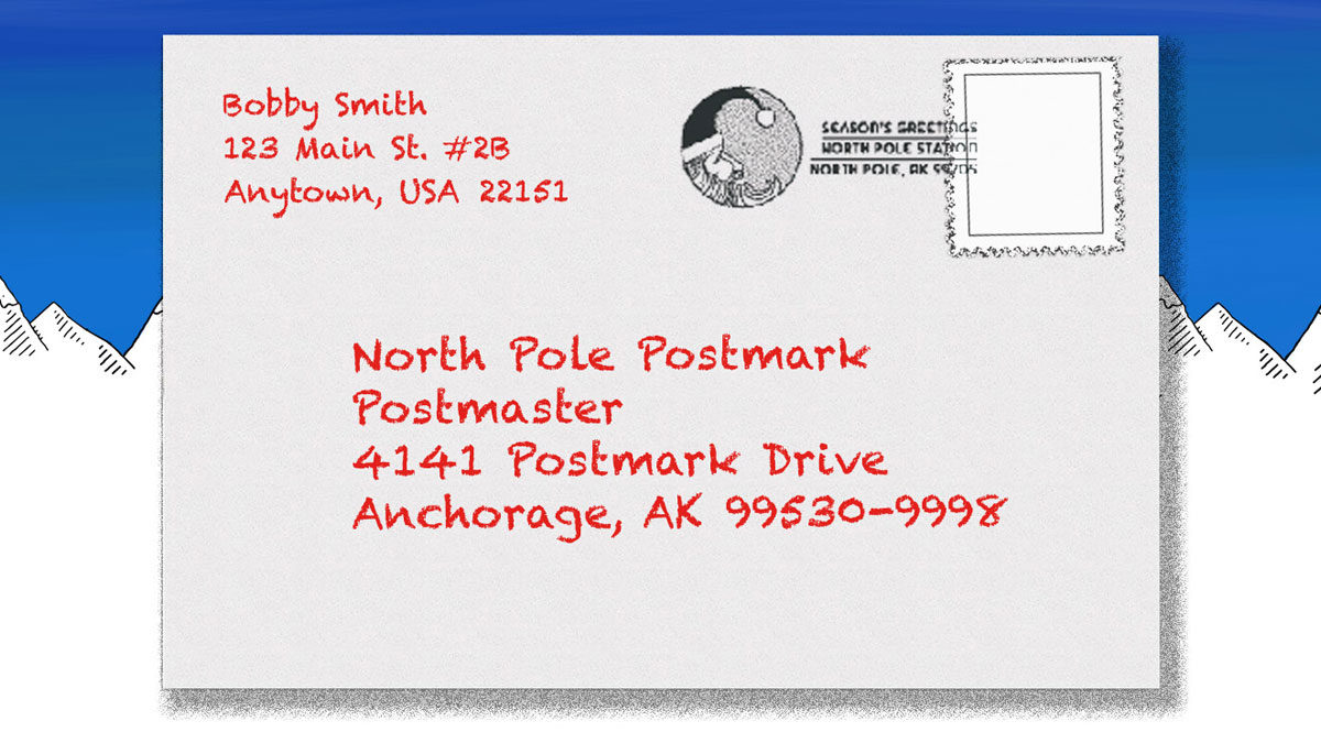postmarked North Pole